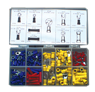 185 Piece - Electrical Terminal Assortment - Best Tool & Supply