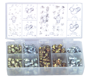 136 Pc. Grease Fitting Assortment - Best Tool & Supply