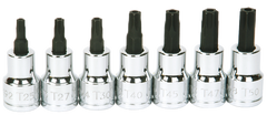 #9319128 - T25; T27; T30; T40; T45; T47; T50 - 3/8" Drive - Socket Drive Torx Bit Set - Best Tool & Supply