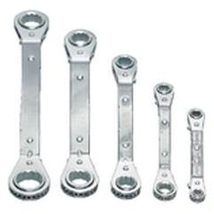 Snap-On/Williams (5 Piece) 25° Offset Straight Ratcheting Box Wrench Set - Best Tool & Supply
