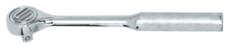 10-1/4" OAL - 1/2'' Drive - Round Head - Reversible Ratchet - Knurled Handle - Best Tool & Supply