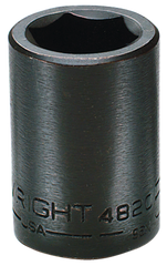 1-1/4 x 3-1/2" OAL - 1/2'' Drive - 6 Point - Deep Impact Socket - Best Tool & Supply