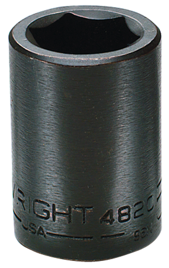 1-5/8 x 2-3/8" OAL - 3/4'' Drive - 6 Point - Standard Impact Socket - Best Tool & Supply