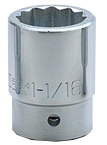 1-7/16 x 2-3/16" - 3/4" Drive - 12 Point - Standard Socket - Best Tool & Supply