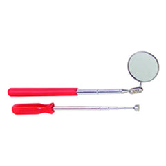 2 Piece - Telescoping Magnetic Pick-Up / Mirror Set - Best Tool & Supply