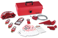 Valve & Electrical with 3 Padlocks - Lockout Kit - Best Tool & Supply