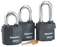 Hi-Vis Aluminum Padlock - 2-5/8'' Body Width; Keyed: Alike; - Best Tool & Supply