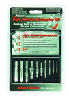 Removes #6 to #24 Screws; 10 pc. Kit - Screw Extractor - Best Tool & Supply