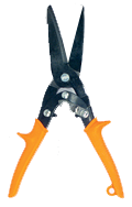 3'' Blade Length - 10-1/2'' Overall Length - Straight Cutting - MultiMaster Snips - Best Tool & Supply