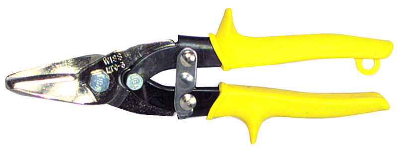 1-3/8'' Blade Length - 9'' Overall Length - Straight Cutting - Metal-Wizz Multi-Purpose Snips - Best Tool & Supply