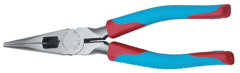 Channellock Long Needle Nose Pliers -- #318CB Cushion Grip 8.5'' Long - Best Tool & Supply