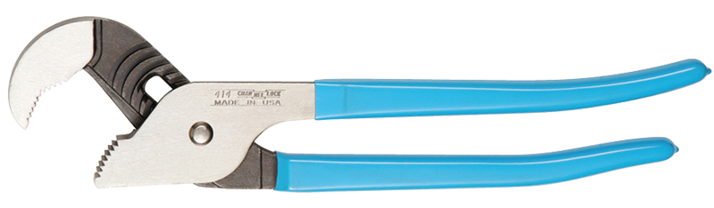 Channellock Tongue & Groove Pliers - Nut Buster -- #414 Comfort Grip 2'' Capacity 14'' Long - Best Tool & Supply