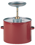 #P702; 2 Quart Capacity - Safety Plunger Can - Best Tool & Supply