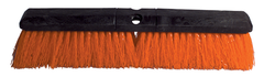 24" - Orange Safety Broom Without Handle - Best Tool & Supply