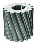 2-1/2 x 1-1/2 x 1 - HSS - Plain Milling Cutter - Light Duty - 14T - TiAlN Coated - Best Tool & Supply