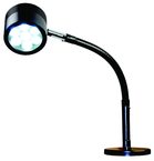 7 LED Spot Light  Dimmable  17" Flexible Gooseneck Arm  Magnetic Base - Best Tool & Supply