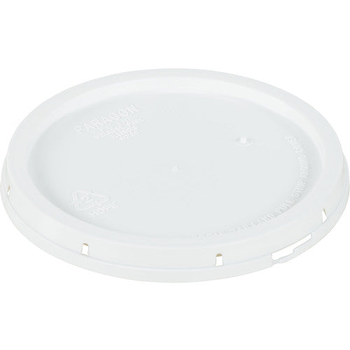 Tear-Tab Lid For 2 Gallon Pail White - Exact Industrial Supply