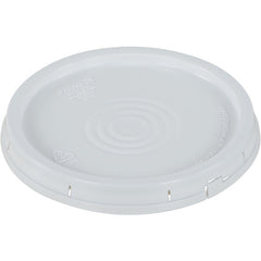 ‎Tear-Tab Lid For 3.5 - 5 - 6 Gal White - Exact Industrial Supply