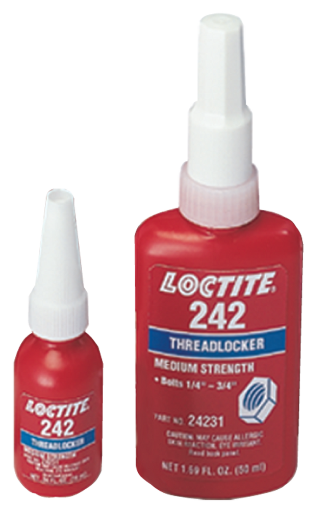 242 Medium Strength Removeable Threadlocker - 250 ml - Best Tool & Supply