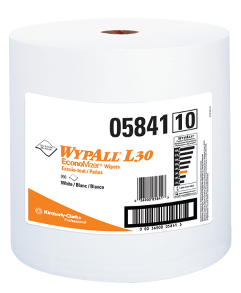 12.5 x 13.4'' - Package of 900 - WypAll L30 Jumbo Roll - Best Tool & Supply