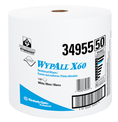 12.5 x 13.4'' - Package of 1100 - WypAll X60 Jumbo Roll - Best Tool & Supply