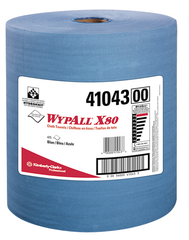 12.5 x 13.4'' - Package of 475 - WypAll X80 Jumbo Roll - Best Tool & Supply