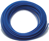 #PT0404100B - 1/4 OD - Blue Polyurethane - Tubing-100 Feet per Reel - Best Tool & Supply