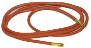 #0450 - 1/4'' ID x 50 Feet - 2 Male Fitting(s) - Air Hose with Fittings - Best Tool & Supply