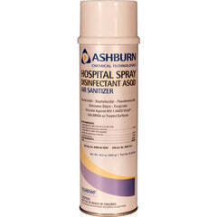 Hospital Spray Disinfectant ASQD Aerosol Air Sanitizer - 20 oz. (16.5 oz. Wt.) - Exact Industrial Supply