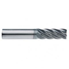 5/16" Dia. - 1-1/4" LOC - 3" OAL - 5 FL Carbide End Mill-AlCrN-X - Best Tool & Supply