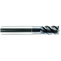 1/2" Dia. - 5/8" LOC - 4" OAL - 5 FL Carbide End Mill-AlCrN-X - Best Tool & Supply