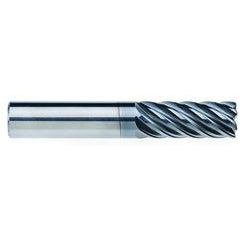 3/8" Dia. - 7/8 LOC - 2-1/2" OAL - .015 CR 7FL Carbide End Mill - AlCrNx - Best Tool & Supply