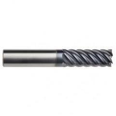 5/8" Dia. - 2-5/8" LOC - 5" OAL - 6 FL Carbide End Mill-AlTiN-x - Best Tool & Supply