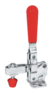 #210-SR Vertical with Release Lever Catch Solid Style; 750 lbs Holding Capacity - Toggle Clamp - Best Tool & Supply