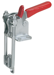 #344 Vertical Latch Pull Action Latch Style; 2;000 lbs Holding Capacity - Toggle Clamp - Best Tool & Supply