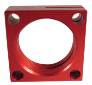 Pneumatic Swing Cylinder Accessory - #821553 - Mounting Block For Use With Series 8200 - Best Tool & Supply