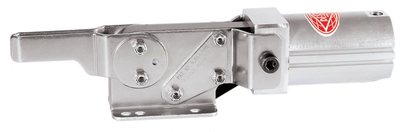 Horizontal Pneumatic Cylinder - 390 lbs. Holding Capacity; Bar Style U Shape - Best Tool & Supply