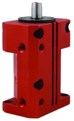 Block Style Pneumatic Swing Cylinder - #8316-LA .50'' Vertical Clamp Stroke - LH Swing - Best Tool & Supply