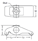 #850740 - 0 to 1-3/4'' Clamping Range - Adjusta-Clamp Body Only - Best Tool & Supply