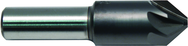 1/2 HSS 6 Flute Countersink 82 Deg Blaze Coated - Best Tool & Supply