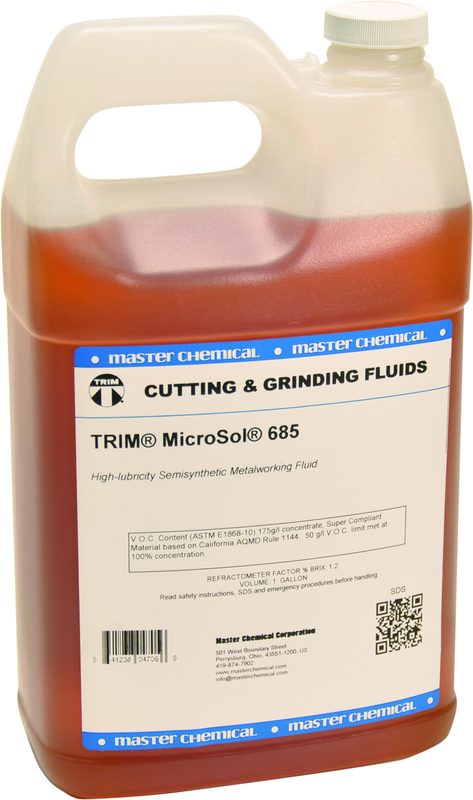 1 Gallon TRIM® MicroSol® 685 High Lubricity Semi-Synthetic Metalworking Fluid - Best Tool & Supply