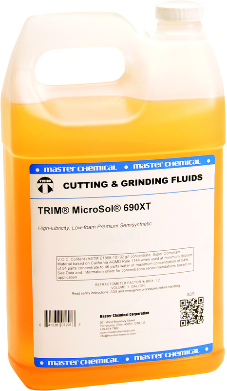 1 Gallon TRIM® MicroSol® 690XT High Lubricity Low Foam Premium Semi-Synthetic - Best Tool & Supply