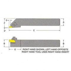 NSR16-3D Top Notch Tool Holder 1" Shank - Best Tool & Supply