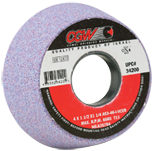 5 x 1-3/4 x 1-1/4" - Type 11 - AS3-60-J-VCER - Tool & Cutter Grinding Wheel - Best Tool & Supply