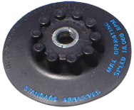 5" - BD55F Style - Resin Fibre Disc Quick Change Holder Pad - Medium - Best Tool & Supply