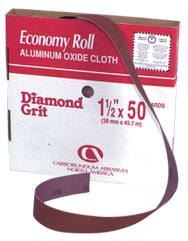 1-1/2'' x 50 Yds - 220 Grit - Aluminum Oxide Shop Roll - Best Tool & Supply