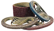 3 x 132" - Medium - Maroon Surface Conditioning Belt With Low Stretch Backing - Best Tool & Supply