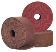 4'' x 30 ft. - Very Fine Grit - Aluminum Oxide HP Buff & Blend Abrasive Roll - Best Tool & Supply