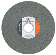 6 x 1 x 1'' - 9SF Fine - Silicon Carbide Deburring Convolute Wheel - Best Tool & Supply