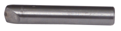 1/3 Carat - 7/16 x 2-1/2'' Shank - Lapped Diamond Chisel for Radius Tool - Best Tool & Supply